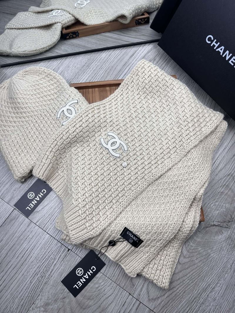 Chanel Caps Scarfs